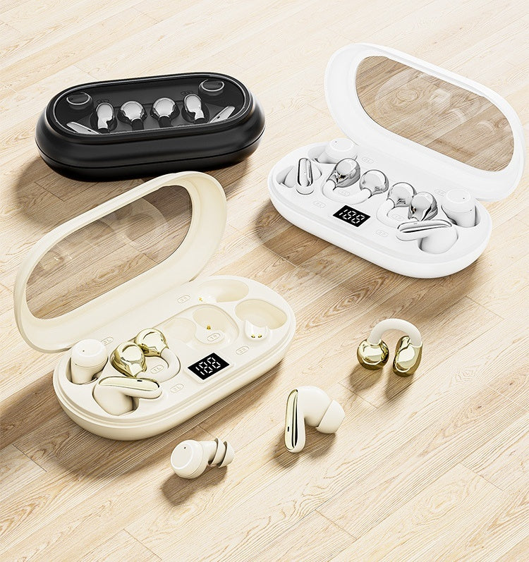 Three in One Sleep Earphones Wireless in Ear Heavy Bass Running Clip on ultra Long Endurance Three Earphones