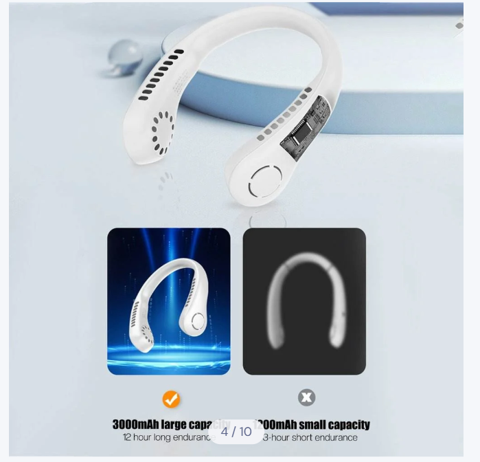Vaneless Neck Hanging Fan