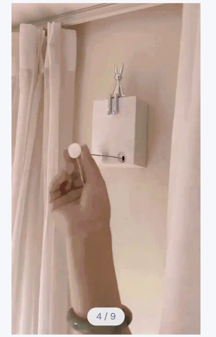 Telescopic Clothesline Clothes Drying Rope