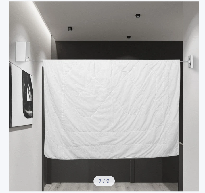 Telescopic Clothesline Clothes Drying Rope